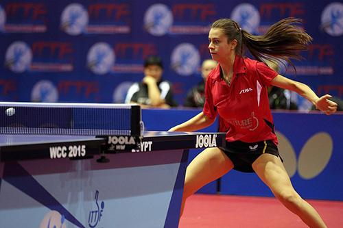 Bruna Takahashi é a atual número seis do mundo no ranking sub-15 / Foto: ITTF