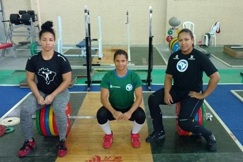 Bruna Piloto, Rosane Santos e Jaqueline Ferreira: esperança de medalhas para o Brasil no Pan das Américas / Foto: Divulgação/CBLP