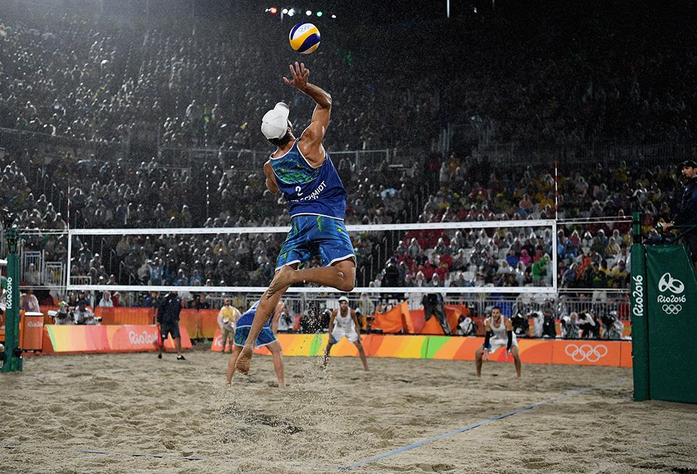 Medalha de ouro veio da disputa na chuva / Foto: Quinn Rooney/Getty Images