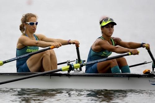 Fernanda Nunes e Vanessa Cozzi terminaram em terceiro lugar na sua bateria / Foto: Washington Alves/Exemplus/COB