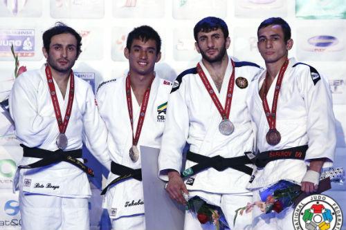 Eric conquistou seu primeiro ouro em Grand Prix / Foto: IJF Media by G. Sabau