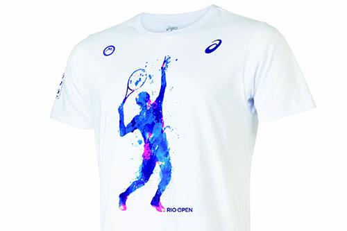 Torneio de tênis terá bolsas e capa de raquete personalizadas e sob encomenda, além de coleção Asics com roupas oficias. Evento acontece de 15 a 21 de fevereiro, na Gávea, no Rio de Janeiro / Foto: Rio Open/Divulgação