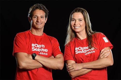  Isabel Swan e Samuel Albrecht / Foto: Divulgação/Nissan