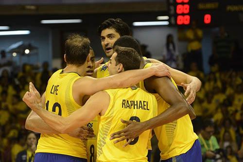 A seleção brasileira masculina já está classificada para os Jogos Olímpicos / Foto: FIVB