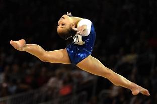 Flávia Saraiva: representante da nova geração da ginástica brasileira / Foto: Getty Images