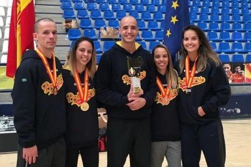 Dos cinco atletas participantes, quatro saíram com medalhas / Foto: Divulgação/CBTKD