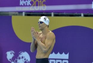 Cesar Cielo estreia no Maria Lenk pelos 100 m livre / Foto: Osvaldo F./Contrapé