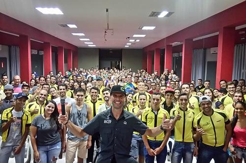 Uma das atrações mais aguardadas do 1º Desafio Blumenau de Mountain Bike é a palestra do Brou Bruto, que promete aflorar a brutalidade máxima dos ciclistas no dia 27 de maio, no Parque Vila Germânica, palco da Oktoberfes / Foto: Arquivo Brou Bruto