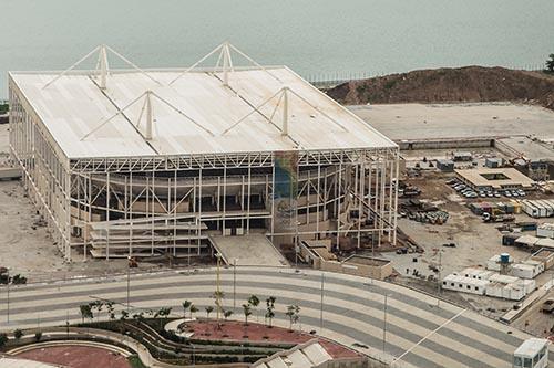 Estádio Aquático está com 96% das obras concluídas / Foto: Renato Sette