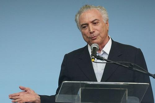 Em rápido pronunciamento, presidente em exercício do Brasil afirma que organização foi um sucesso e pede mesmo entusiasmo com Jogos Paralímpicos / Foto: Mario Tama/Getty Images