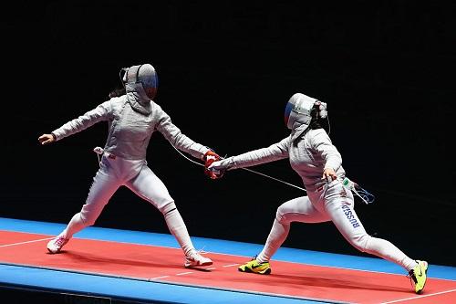 País levou o ouro na prova com Yana Egorian e a prata com Sofya Velikaya / Foto: Dean Mouhtaropoulos/Getty Images