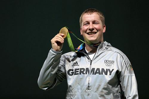 Alemão Christian Reitz venceu na pistola de tiro rápido 25m, enquanto italiano Gabriele Rossetti foi o melhor no skeet / Foto: Sam Greenwood/Getty Images