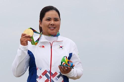 Inbee Park venceu a disputa entre as mulheres no retorno do esporte aos Jogos / Foto: Scott Halleran/Getty Images