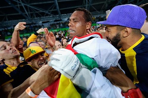 Número 51 do mundo, brasileiro surpreende e vai ao pódio na categoria acima de 80kg / Foto: Jamie Squire/Getty Images