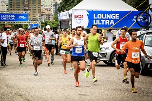 Diogo Trindade foi o primeiro no masculino e completou os 5km em 16min57s / Foto: José Carlos de Medeiros - Foco Radical