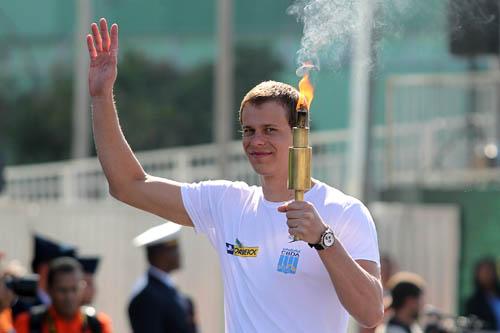 Cesar Cielo irá concorrer ao troféu de Melhor Atleta de 2011 / Foto: Satiro Sodré / AGIF 