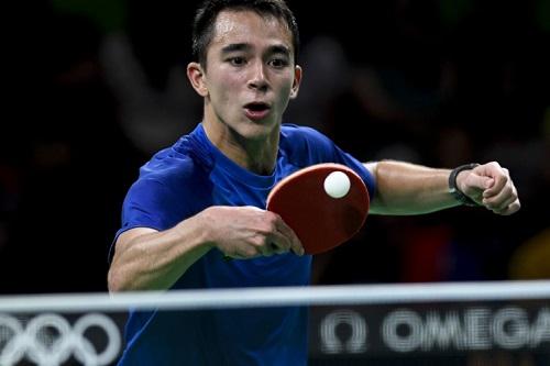 Gustavo Tsuboi, Lin Gui e Caroline Kumahara foram eliminados do torneio individual / Foto: Washington Alves/Exemplus/COB