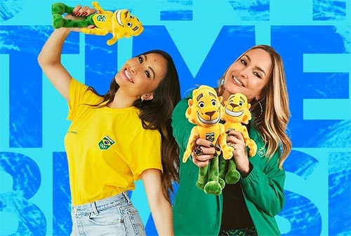 Claudia Leitte e Sabrina Sato serão as madrinhas do Time Brasil em Tóquio 2020 / Foto: Divulgação