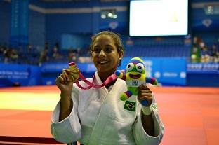 Layana Colman, ouro nos Jogos Olímpicos da Juventude / Foto: Breno Barros/ME