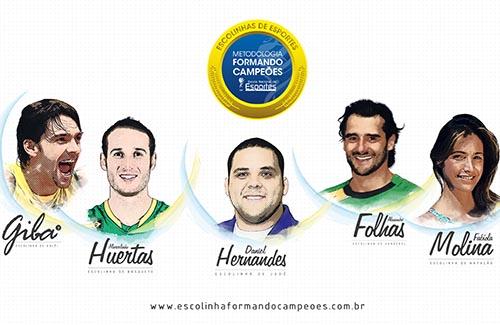 Padrinhos da Escolinha Formando Campeões / Foto: Divulgação