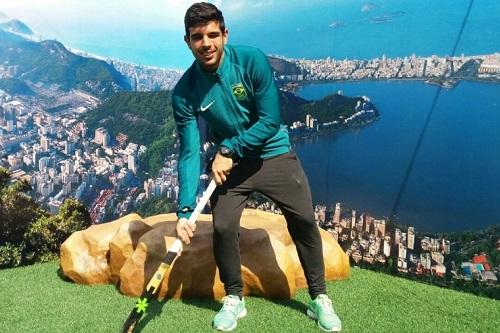 Matheus Borges é o camisa 10 e artilheiro do Brasil / Foto: Georgia Infante/COB