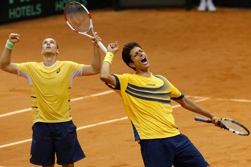 Marcelo Melo (à direita) é contra manifestação política nos Jogos / Foto: Divulgação