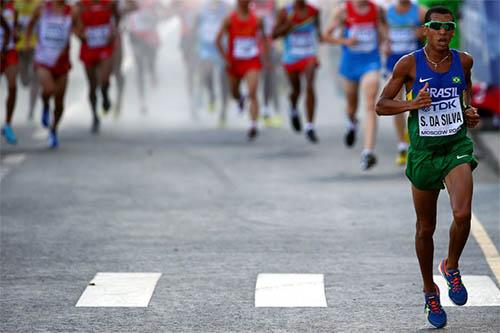 Solonei, no Mundial de Moscou em 2013: sexto lugar lhe garantiu lugar na elite do esporte / Foto: Paul Gilham/Getty Images