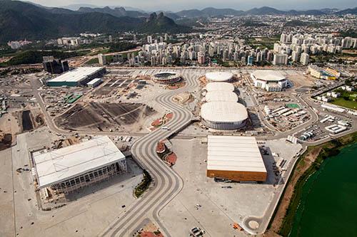 Visão geral do Parque Olímpico da Barra de Tijuca / Foto: Gabiel Heusi/Brasil2016.gov.br