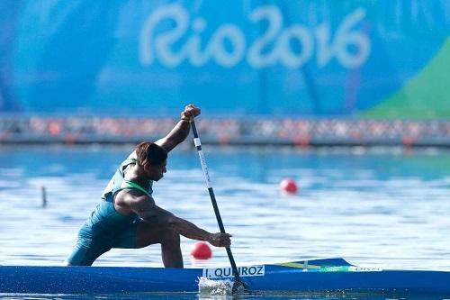 Brasileiro fez o melhor tempo de sua eliminatória e avançou direto para a final na C1 1.000m / Foto: Alexandre Loureiro/Exemplus/COB