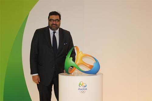 Para presidente da OBS, Yiannis Exarcos, Rio de Janeiro é fonte de inspiração / Foto: Rio 2016™