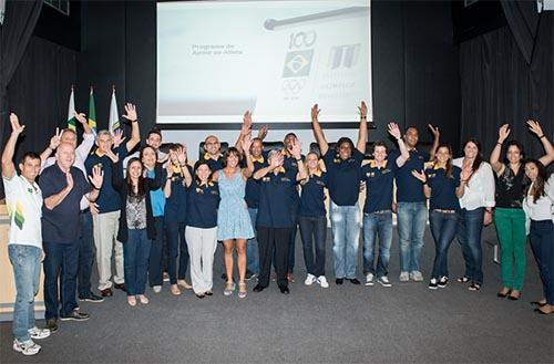  Depois de brilharem nas quadras, pistas e piscinas representando o Brasil mundo afora, 13 atletas olímpicos e pan-americanos de nove modalidades passarão a integrar uma nova equipe / Foto: Heitor Vilela/COB