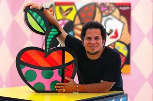 Romero Britto é agora embaixador do Time Brasil / Foto: Divulgação