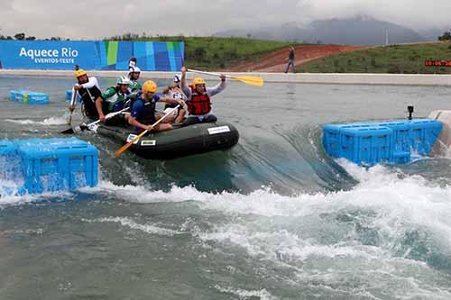 Circuito de Canoagem Slalom é inaugurado para o Rio-2016 / Foto: Beth Santos/Prefeitura do Rio