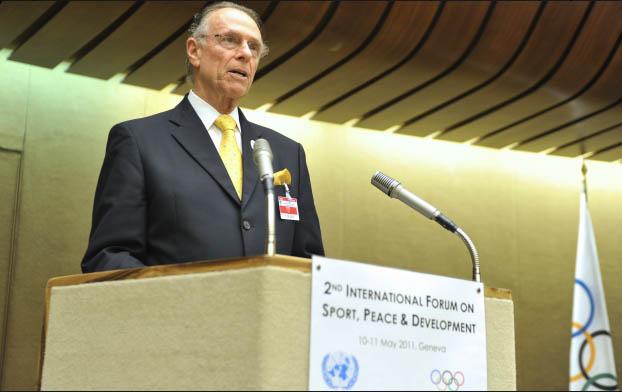 O Presidente do Comitê Organizador dos Jogos Olímpicos e Paraolímpicos Rio 2016, Carlos Nuzman, participou nesta segunda-feira, dia 09 de Maio, em Lausanne, na Suíça, do encontro anual do International Olympic Truce Foundation / Foto: Divulgação