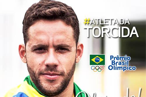 Thiago Pereira é eleito Atleta da Torcida de 2015 / Foto: Jonne Roriz