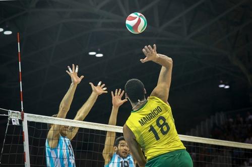 Brasil x Argentina. Final do Vôlei Masculino no Pan de Toronto / Foto: Danilo Borges / ME / brasil2016.gov.br