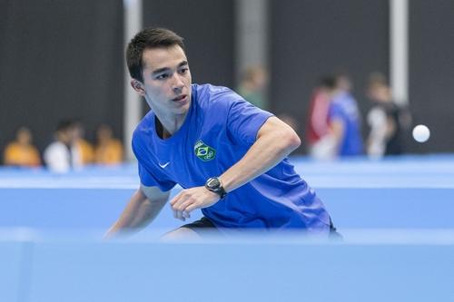 Calderano levou o ouro no individual masculino, que o Brasil não levava desde Hugo Hoyama em Mar del Plata 1995 / Foto: ITTF