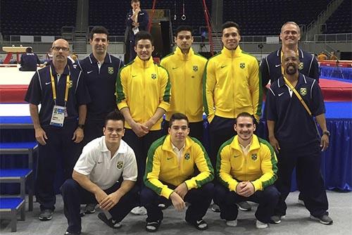 Seleção de Ginástica Artística Masculina / Foto: Divulgação