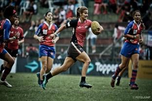 Com a participação de equipes locais, São Leopoldo sedia edição do Circuito Brasileiro Feminino de Rugby Sevens, que tem o Bandeirantes na liderança / Foto: Foto Jump / CBRu