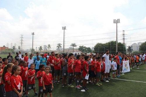 Primeiro evento do ano leva 300 crianças ao CEU Meninos / Foto: Divulgação HURRA!