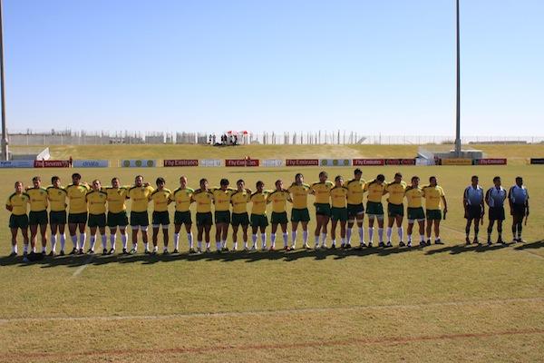 Jogando bem e com um placar elástico, 66 a 3, a seleção masculina de rugby XV conquistou sua primeira vitória no Emirates Airline Cup of Nations / Foto: Divulgação / CBRu