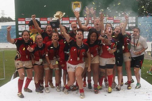 Partidas deste domingo (14), em São José dos Campos, definiram a equipe catarinense do Desterro como campeã no masculino e a gaúcha Charrua no feminino / Foto: Divulgação / CBRu