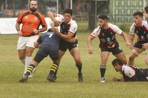 Jacareí em ação no último sábado / Foto: Adriano Matos-Jacareí Rugby