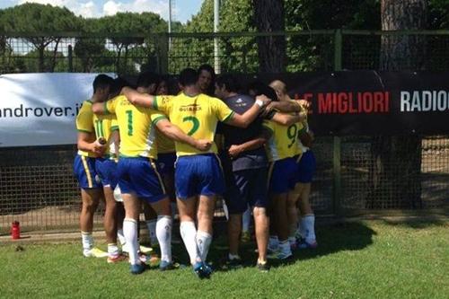 Seleção brasileira masculina de sevens alcança três vitórias na Itália / Foto: Divulgação / CBRu