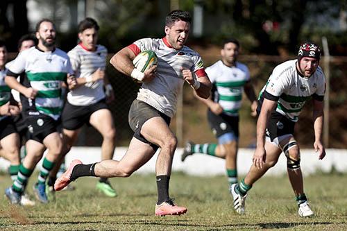 Duelo entre Band-Saracens e Farrapos no primeiro turno / Foto: Ale Cabral / Fotojump