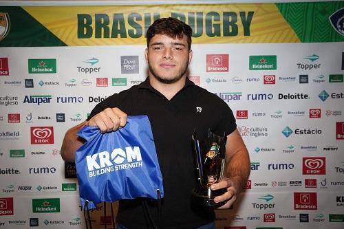 Raquel Kochhann e Lucas Duque são eleitos os melhores atletas de Sevens Feminino e Masculino, respectivamente, em evento realizado para condecorar destaques de 2015 / Foto: João Neto/Fotojump