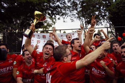 Pela primeira vez na história das divisões de acesso do Campeonato Paulista um clube subiu duas divisões em sequência / Foto: Dany Lins