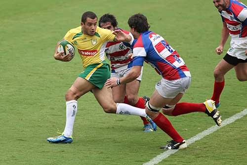 A Seleção Brasileira de Rugby XV conquistou uma importante vitória sobre o Paraguai / Foto: Luiz Pires/Fotojump