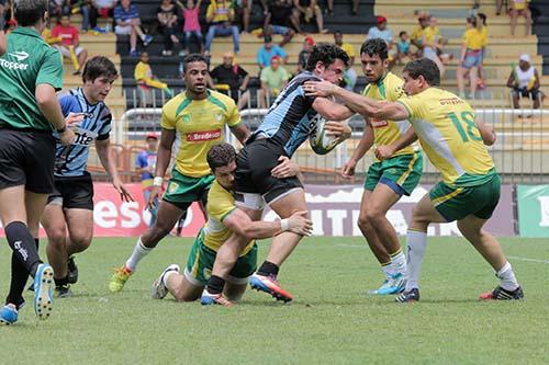 Os Tupis fizeram jogo duro, mas não foram páreos para os Charruas / Foto: João Neto / Fotojump