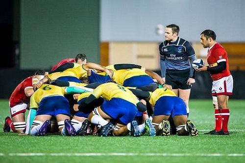 Tupis não conseguem fazer frente aos canadenses e agora se preparam para dois jogos em São José dos Campos / Foto: Erich Eichhorn